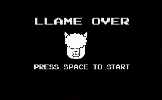 Screenshot of Llama Game level 3